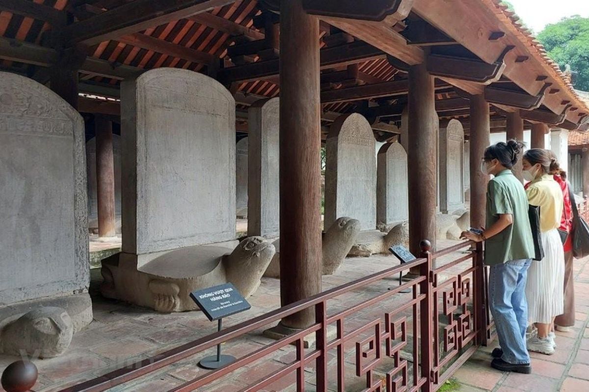 Don’t miss the Stone Tablets at Van Mieu during your 3-day ln Hanoi visit