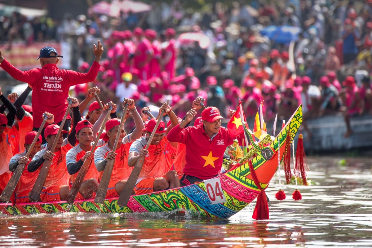 Celebrate Ok Om Bok in Soc Trang
