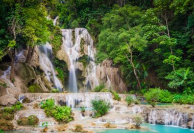19. Experience & Kuang Si Waterfalls