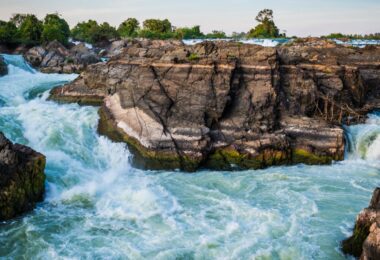 Liphi waterfalls, Laos