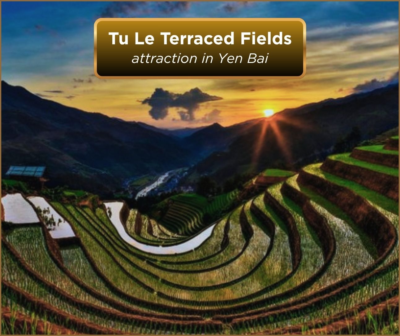 Hau Chua La Waterfall in Mu Cang Chai