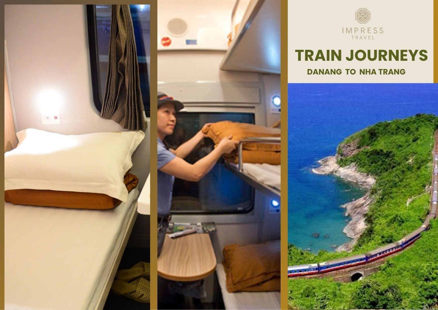 Danang to Nha Trang by train