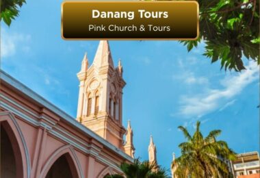 Pink church in Danang
