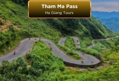 Tham Ma pass in Ha Giang