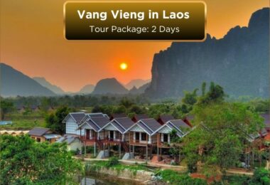 Vang Vieng in Laos Tour Package 2 Days 1 Night