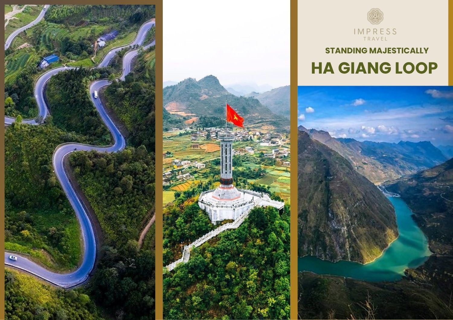 Ha Giang's limestone peaks rise majestically, creating one of Vietnam's most spectacular landscapes.