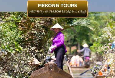 Mekong Farmstay & Seaside Escape: 5 Days